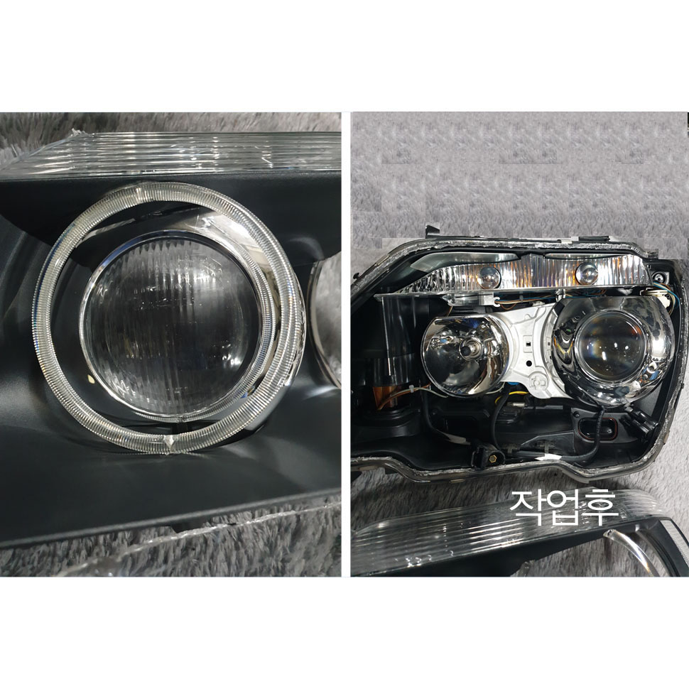BMW 7시리즈 E66 라이트 복원
