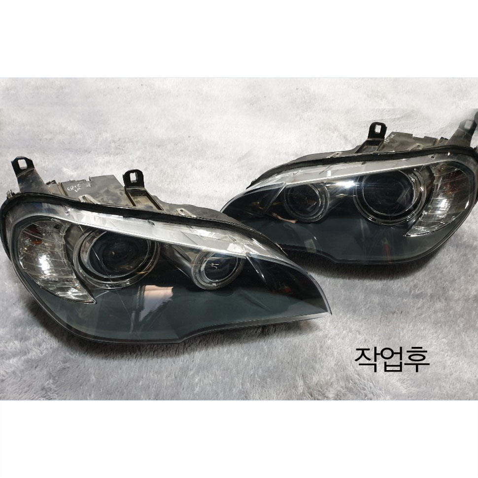 BMW X5 E70 라이트 복원