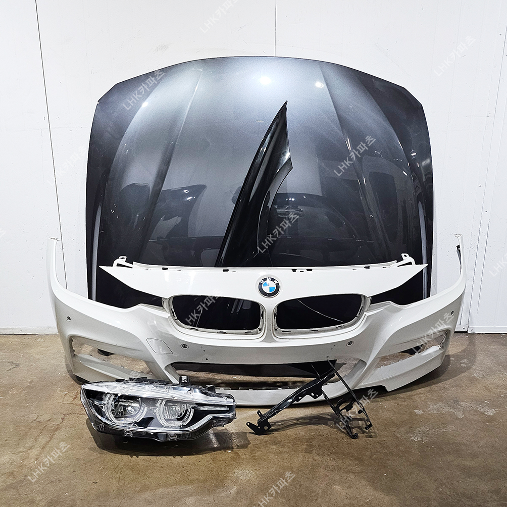 BMW 3시리즈 F30 후기 라이트 범퍼 휀다 본넷 수입차중고부품 16-19