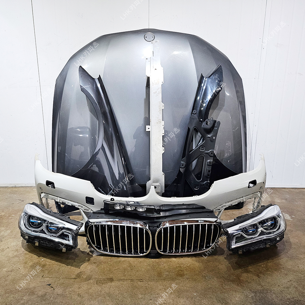 BMW 7시리즈 G11 전기 라이트 범퍼 그릴 휀다 본넷 판넬 수입차중고부품 17-20