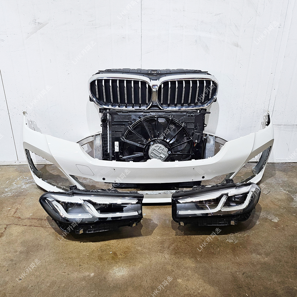 BMW 5시리즈 G30 후기 라이트 범퍼 그릴 레일 판넷 라지셋 수입차중고부품 20-23
