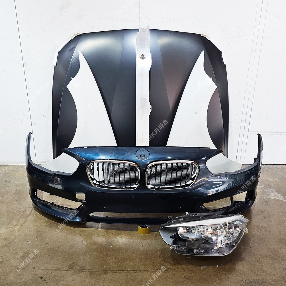 BMW 1시리즈 f20 후기 라이트 범퍼 그릴 휀다 레일 콘덴샤 본넷 수입차중고부품 16~19