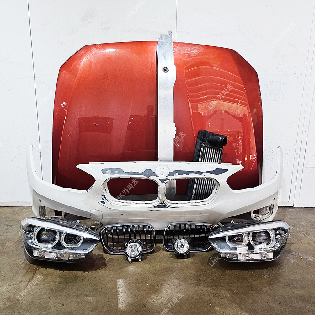 BMW 1시리즈 f20 후기 라이트 범퍼 그릴 안개등 인터쿨러 본넷 수입차중고부품 16~19