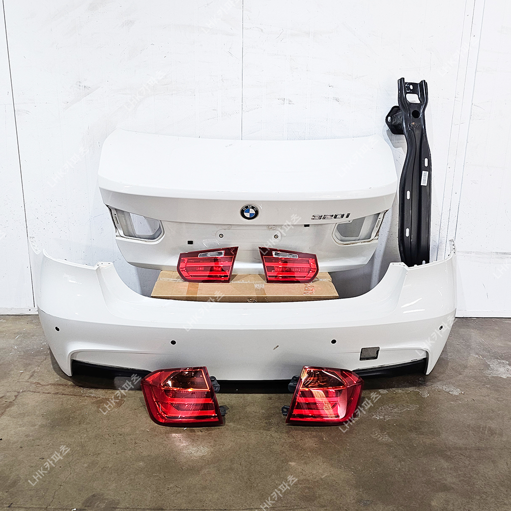 BMW 3시리즈 F30 전기 리어범퍼 트렁크 후미등 테일램프 후레일 수입차중고부품 12-15