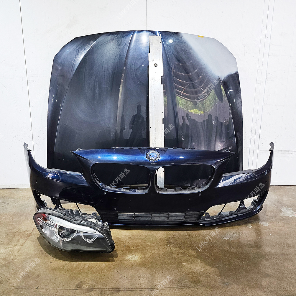BMW 5시리즈 F10 후기 라이트 범퍼 레일 본넷 수입차중고부품 14-16