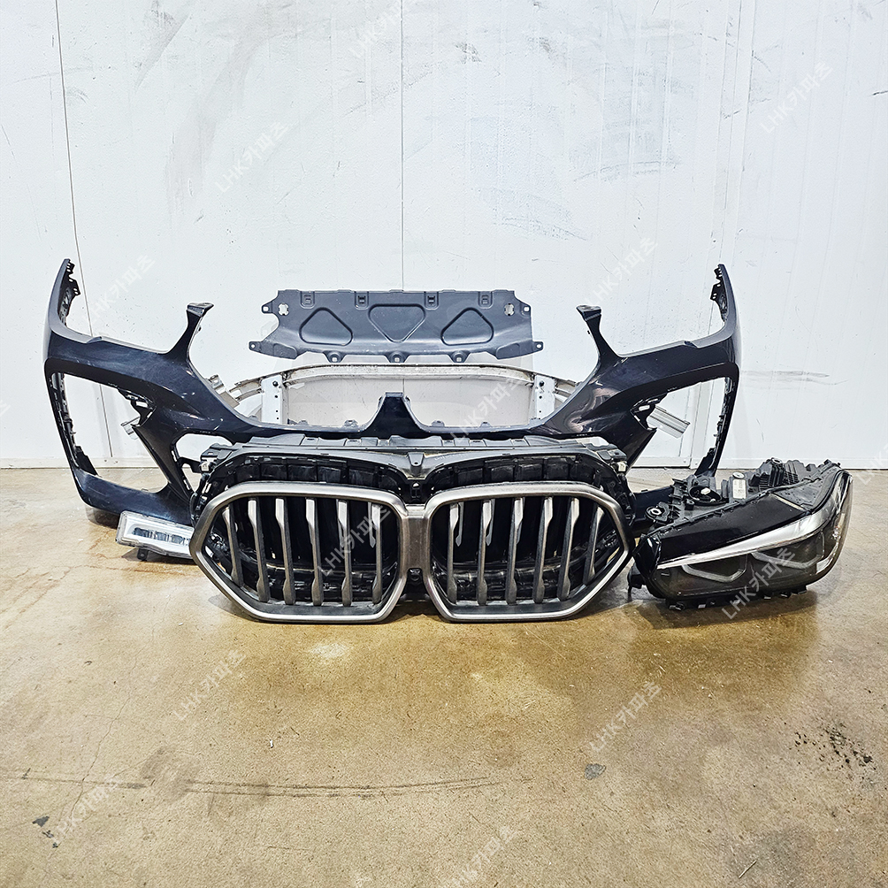 BMW X6 G06 전기 라이트 범퍼 그릴 데이라이트 레일 판넬 수입차중고부품 19-22