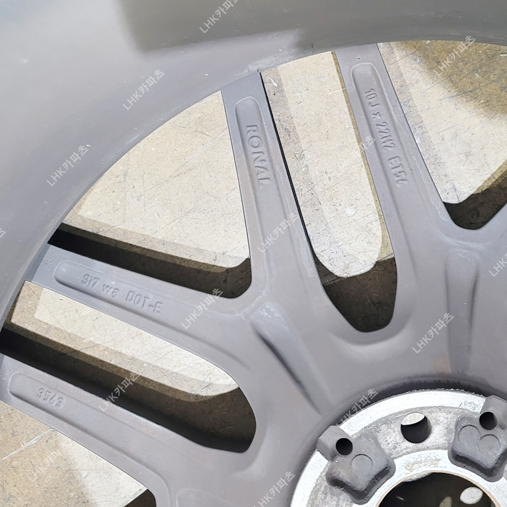 벤츠 GLE 63amg 순정휠 22인치 앞 10.J ET56 무광블랙
