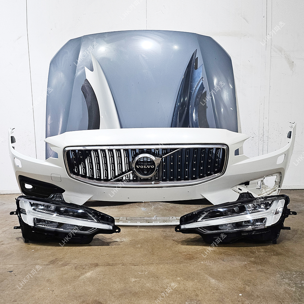 볼보 V60 3세대 크로스컨트리 라이트 범퍼 그릴 휀다 본넷 수입차중고부품 19~24