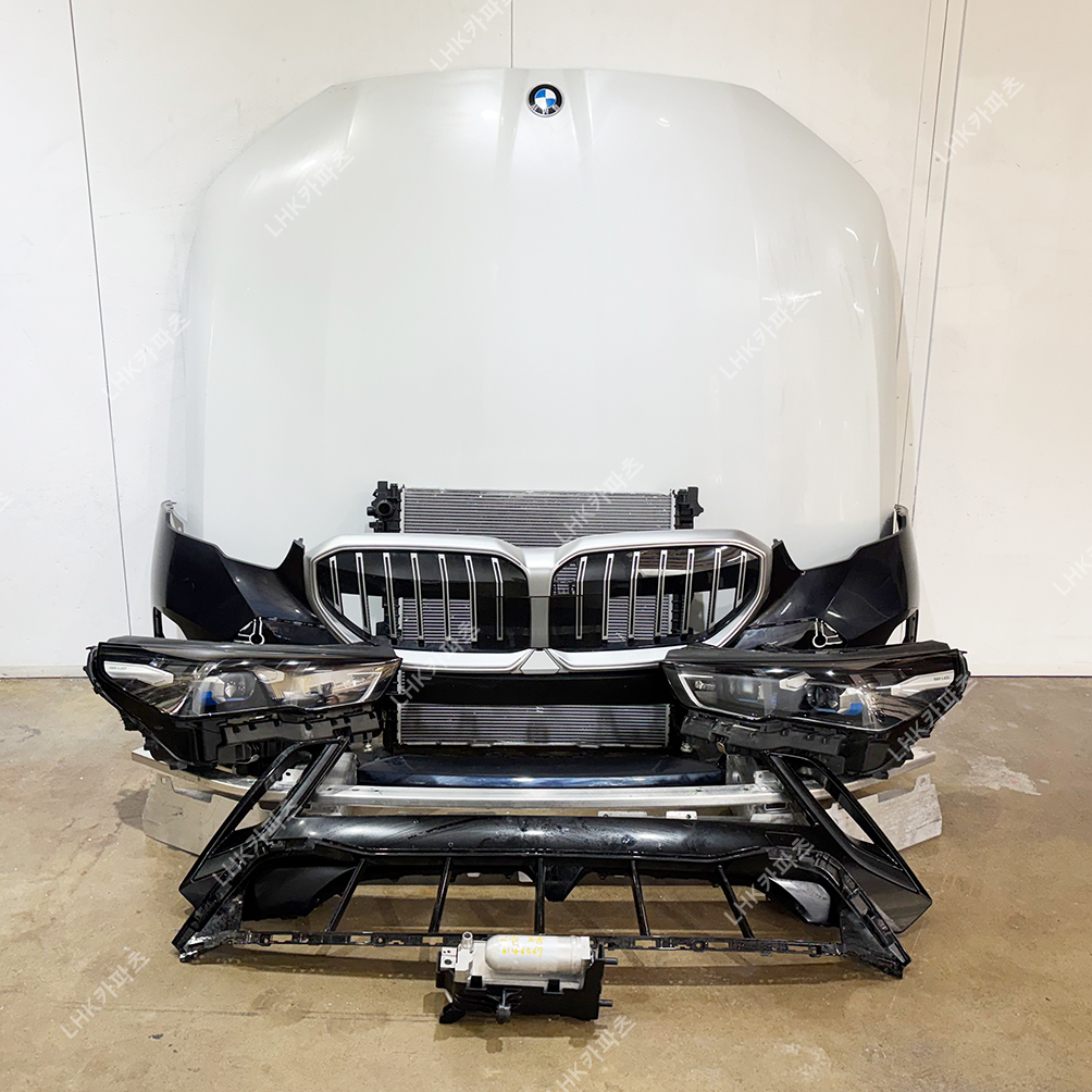 BMW 5시리즈 G60 라이트 범퍼 그릴 레일 라지 본넷 수입차중고부품 23-25