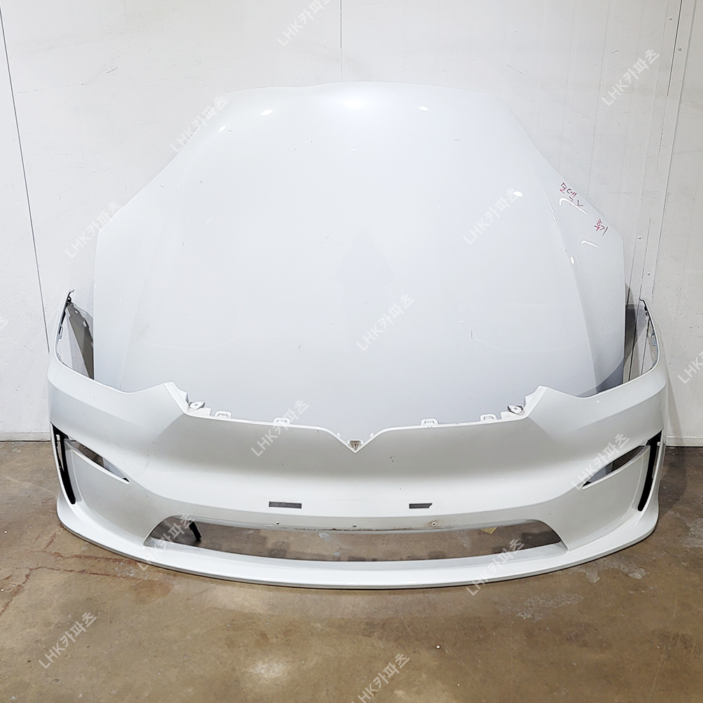 테슬라 모델X 후기 플레드 본넷 범퍼 수입차중고부품 23~25
