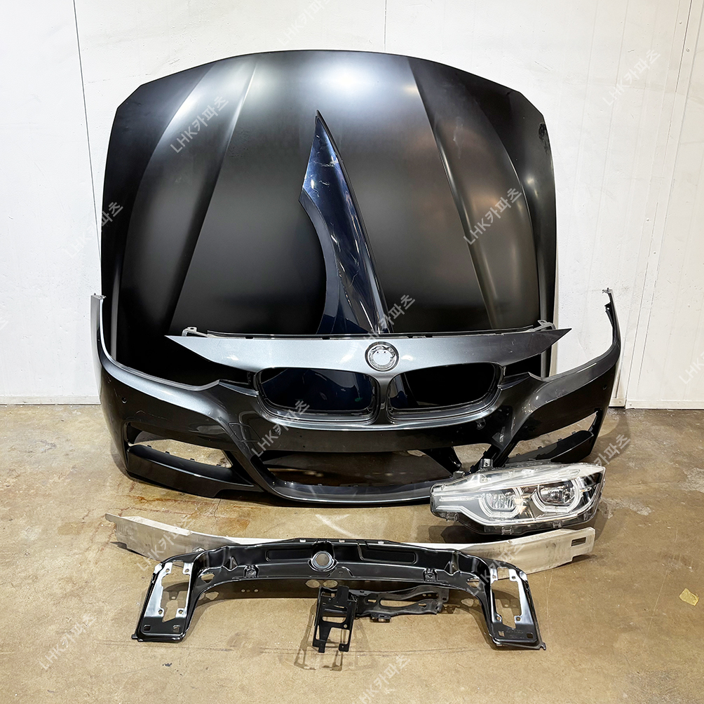 BMW 3시리즈 F30 후기 라이트 범퍼 휀다 본넷 레일 판넬셋 수입차중고부품 16-19