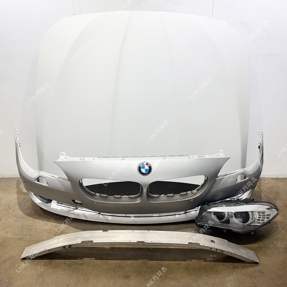 BMW 5시리즈 F10 전기 라이트 범퍼 레일 본넷 수입차중고부품 09-13
