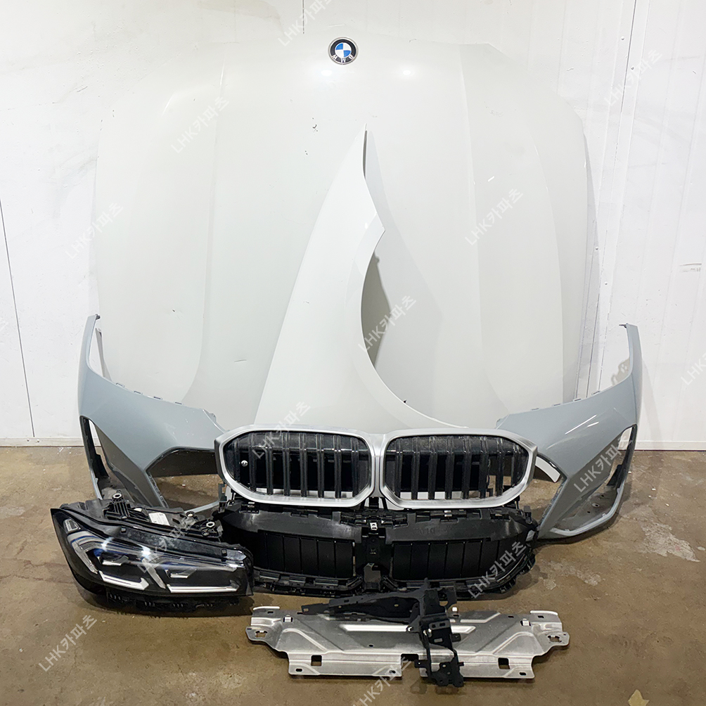 BMW 3시리즈 G20 후기 라이트 범퍼 그릴 휀다 판넬 에어덕트 본넷 수입차중고부품 23~24