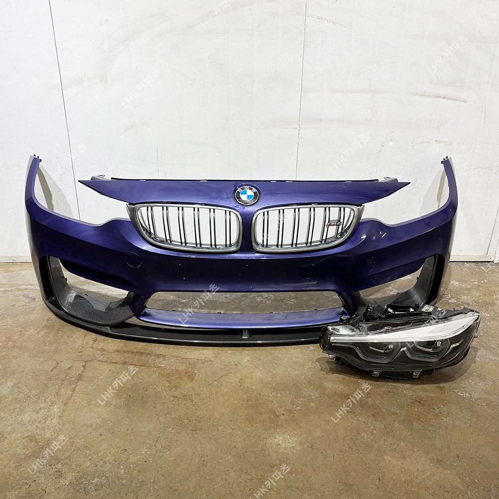 BMW M4 F82 후기형 라이트 범퍼 그릴 수입차중고부품 18~21